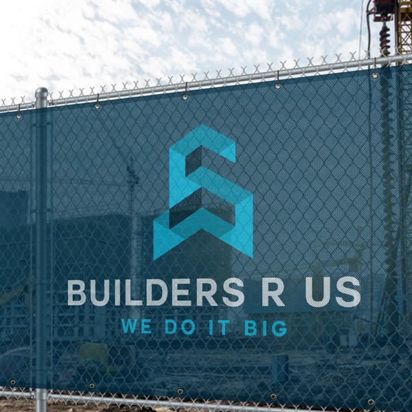 Banner Mesh 12' x 4' - Banner Mesh 12' x 4' - Image 5 of 5