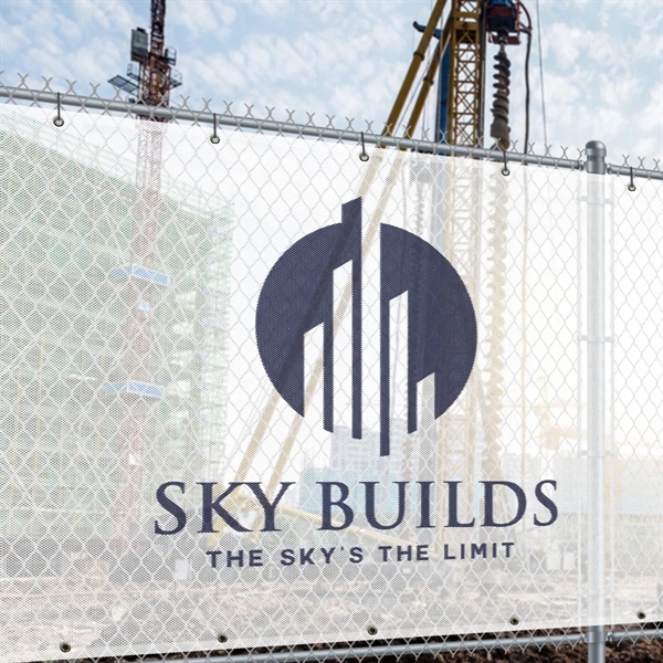 Banner Mesh 12' x 4' - Banner Mesh 12' x 4' - Image 4 of 5