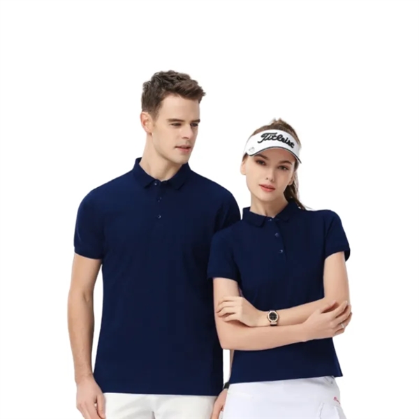 Custom Men's and Women's Polo Shirt - Custom Men's and Women's Polo Shirt - Image 0 of 2