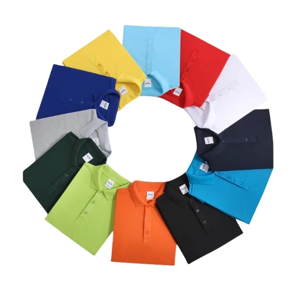 Custom Men's and Women's Polo Shirt - Custom Men's and Women's Polo Shirt - Image 2 of 2
