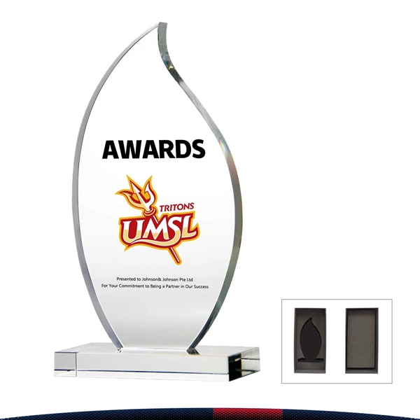 Leslie Crystal Flame Award - Leslie Crystal Flame Award - Image 0 of 3