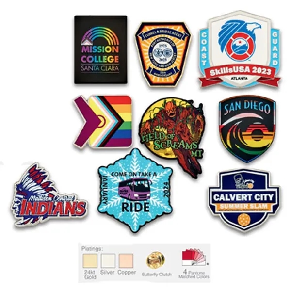 Die Struck Soft Enamel + UV Printing - Die Struck Soft Enamel + UV Printing - Image 0 of 0