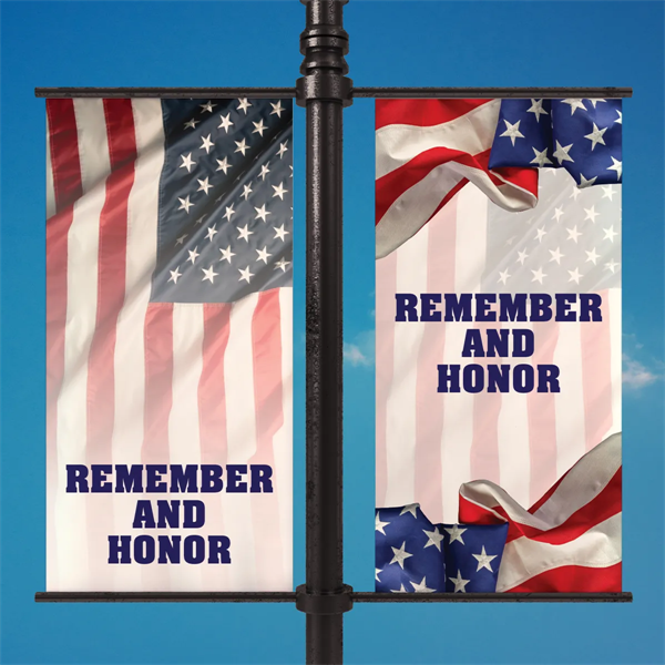 Banner Pole/Avenue 24" x 60" - Banner Pole/Avenue 24" x 60" - Image 1 of 2