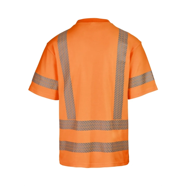 Hi-Viz ANSI Class 3 Cotton Blend T-Shirt Orange - Hi-Viz ANSI Class 3 Cotton Blend T-Shirt Orange - Image 1 of 2