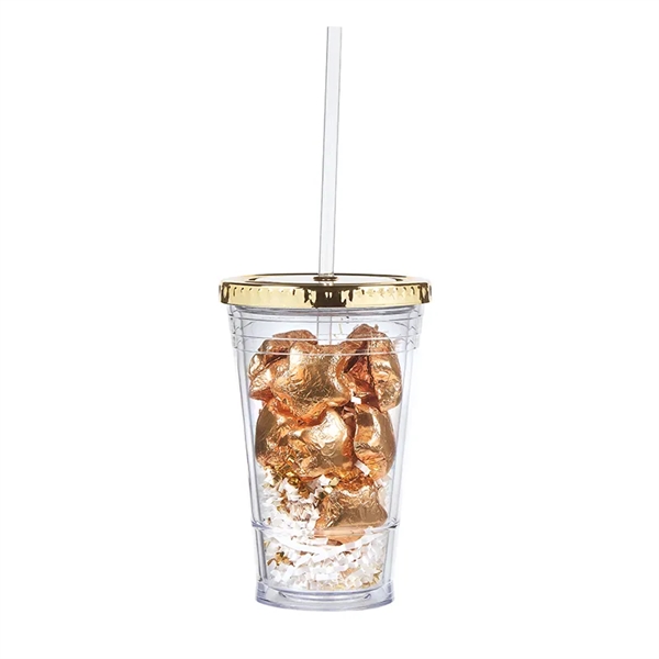 16 oz Slurpy Metallic Tumbler Gift - 16 oz Slurpy Metallic Tumbler Gift - Image 2 of 6