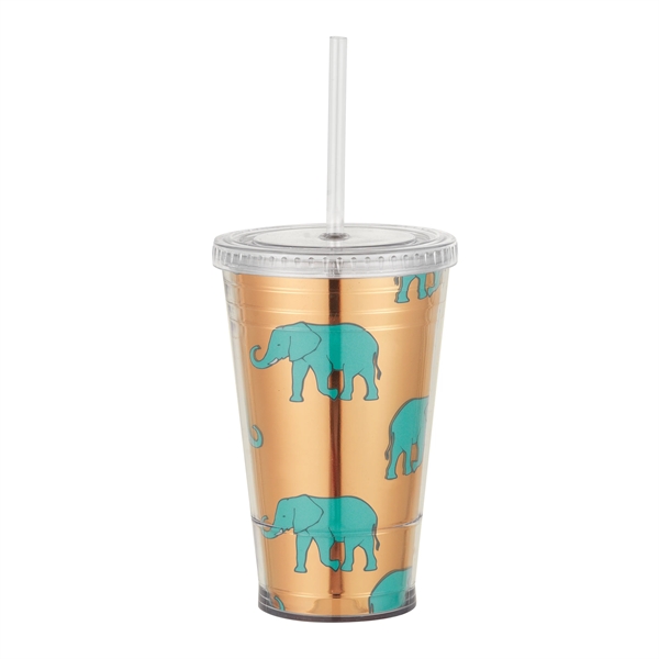 16 oz Slurpy Metallic Tumbler - 16 oz Slurpy Metallic Tumbler - Image 4 of 28