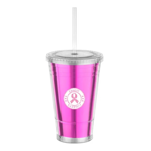 16 oz Slurpy Metallic Tumbler - 16 oz Slurpy Metallic Tumbler - Image 9 of 28