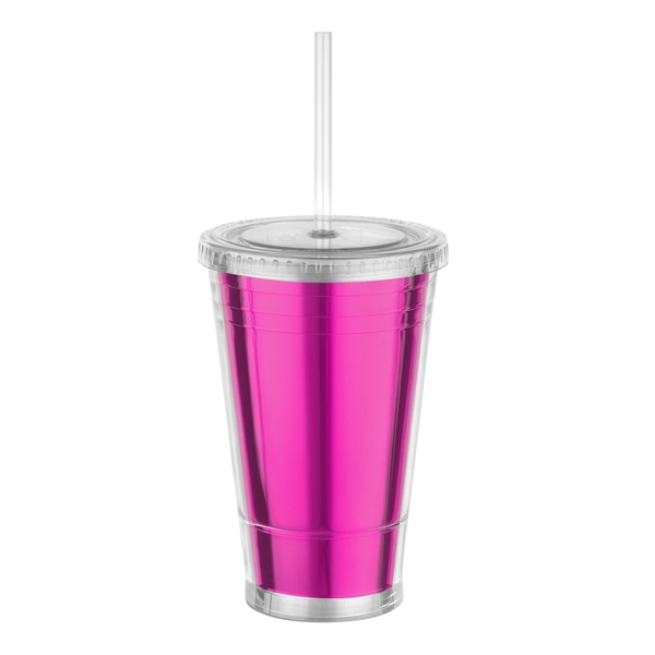 16 oz Slurpy Metallic Tumbler - 16 oz Slurpy Metallic Tumbler - Image 10 of 28