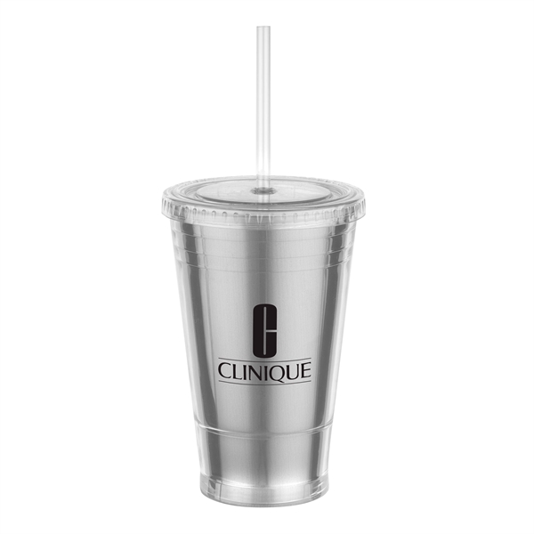 16 oz Slurpy Metallic Tumbler - 16 oz Slurpy Metallic Tumbler - Image 16 of 28