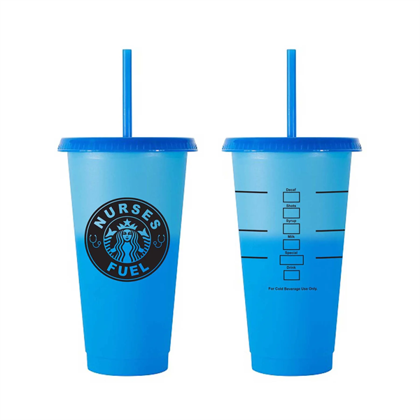 24 oz Chameleon Nurse Tumbler - 24 oz Chameleon Nurse Tumbler - Image 1 of 7