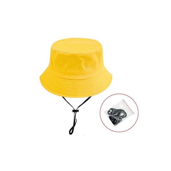 Cotton Outdoor Fisherman Bucket Sun Hat - Cotton Outdoor Fisherman Bucket Sun Hat - Image 1 of 1
