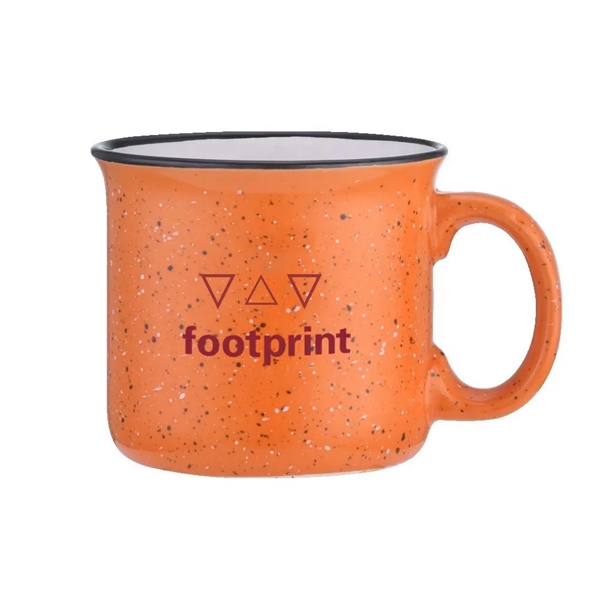 16 Oz. Ceramic Speckled Camping Campfire Coffee Mugs - 16 Oz. Ceramic Speckled Camping Campfire Coffee Mugs - Image 2 of 2
