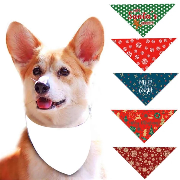 Pet Bandana Dog Bibs Triangle Puppy Cat Scarfs Apparel - Pet Bandana Dog Bibs Triangle Puppy Cat Scarfs Apparel - Image 3 of 9