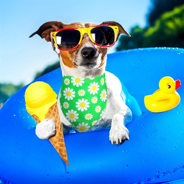 Pet Bandana Dog Bibs Triangle Puppy Cat Scarfs Apparel - Pet Bandana Dog Bibs Triangle Puppy Cat Scarfs Apparel - Image 8 of 9