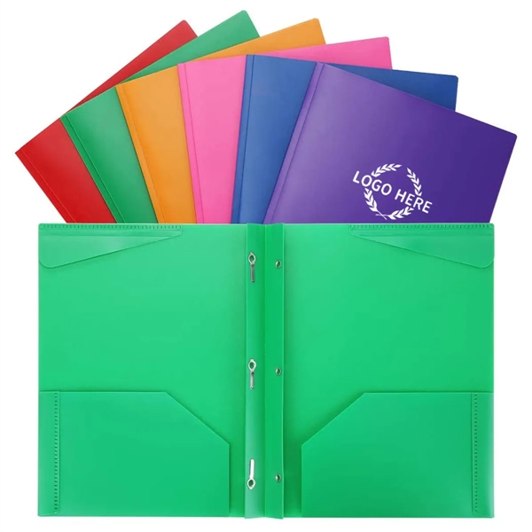 Folders with 2 Pockets and Prong with Fasteners - Folders with 2 Pockets and Prong with Fasteners - Image 0 of 2