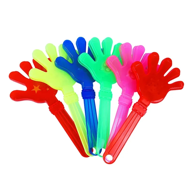 Jumbo Hand Clappers 11 Inch Noise Makers Party Favors - Jumbo Hand Clappers 11 Inch Noise Makers Party Favors - Image 1 of 1