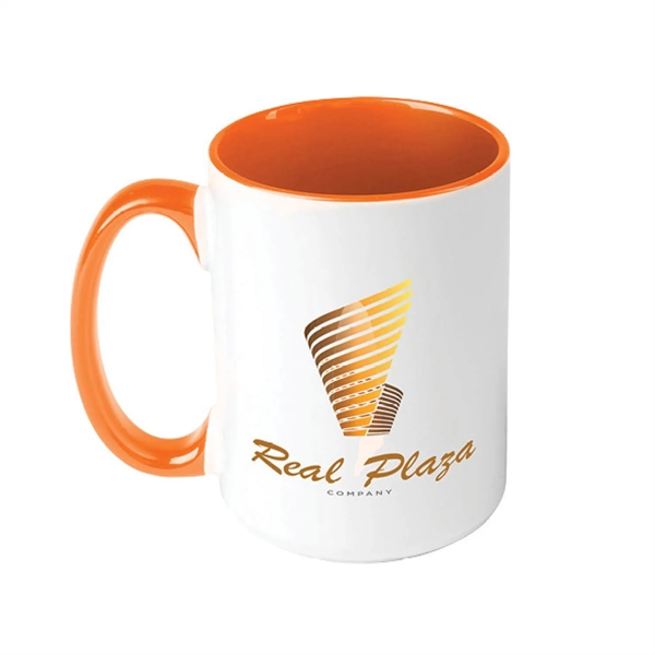 Classic 15 oz C-Handle Sublimation Print Ceramic Mug - Classic 15 oz C-Handle Sublimation Print Ceramic Mug - Image 5 of 7