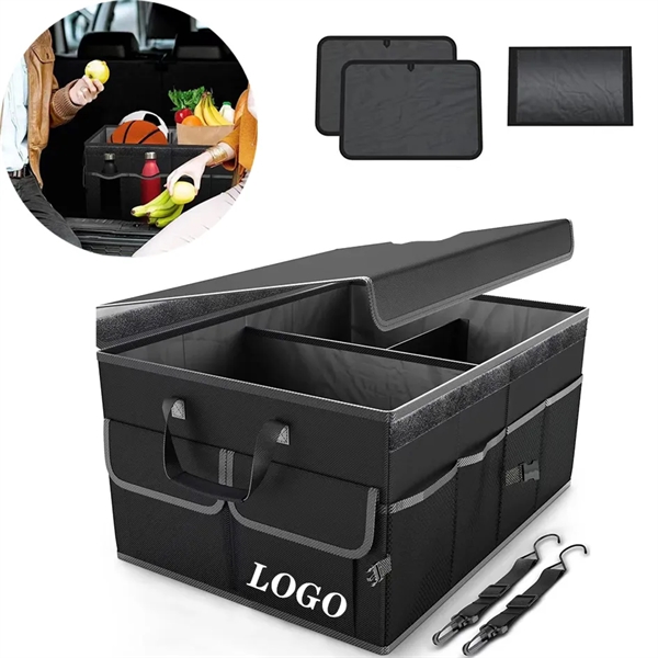 Collapsible Car Storage Organizer - Collapsible Car Storage Organizer - Image 0 of 4