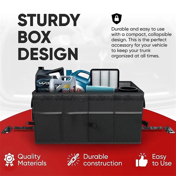 Collapsible Car Storage Organizer - Collapsible Car Storage Organizer - Image 4 of 4