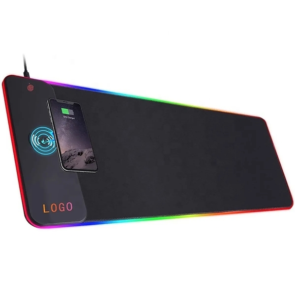 Wireless Charging Rgb Gaming Mouse Pad - Wireless Charging Rgb Gaming Mouse Pad - Image 0 of 2