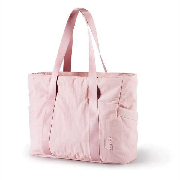 Top Handle Handbag With Yoga Mat Buckle - Top Handle Handbag With Yoga Mat Buckle - Image 1 of 5