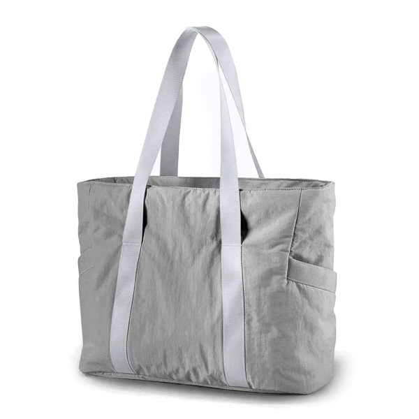 Top Handle Handbag With Yoga Mat Buckle - Top Handle Handbag With Yoga Mat Buckle - Image 2 of 5