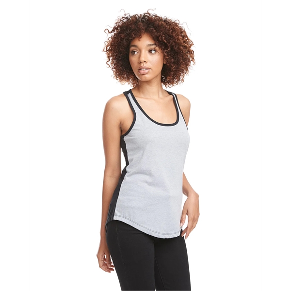 Next Level Apparel Ladies' Ideal Colorblock Racerback Tank - Next Level Apparel Ladies' Ideal Colorblock Racerback Tank - Image 0 of 54