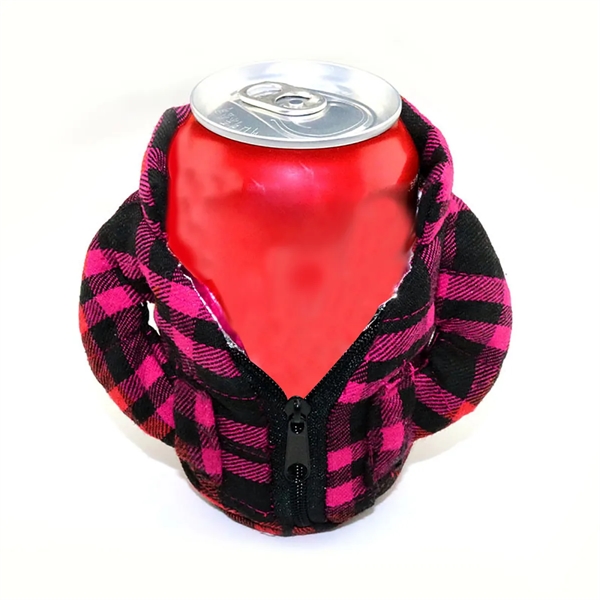 Beer Down Jacket Beverage Bottle Cup Sleeve Can Cooler - Beer Down Jacket Beverage Bottle Cup Sleeve Can Cooler - Image 3 of 4