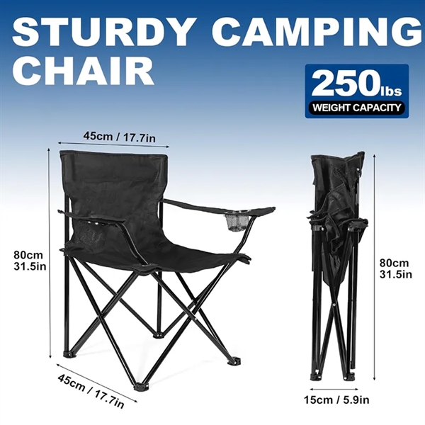 Lightweight Durable Portable Camping Hiking Beach Chairs - Lightweight Durable Portable Camping Hiking Beach Chairs - Image 1 of 4