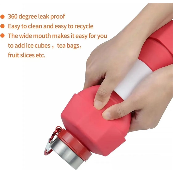 Dumbbell Sports Water Bottle - Dumbbell Sports Water Bottle - Image 4 of 5