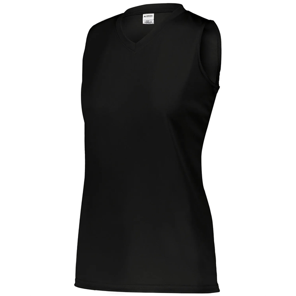 Augusta Sportswear Girls Sleeveless Wicking Attain Jersey - Augusta Sportswear Girls Sleeveless Wicking Attain Jersey - Image 5 of 17