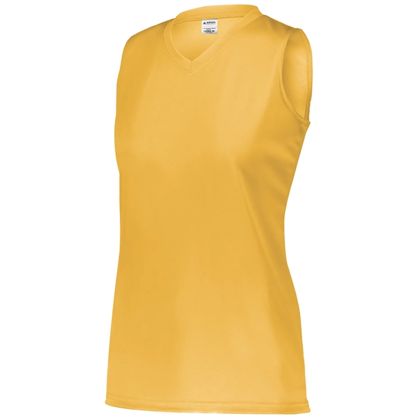 Augusta Sportswear Girls Sleeveless Wicking Attain Jersey - Augusta Sportswear Girls Sleeveless Wicking Attain Jersey - Image 9 of 17