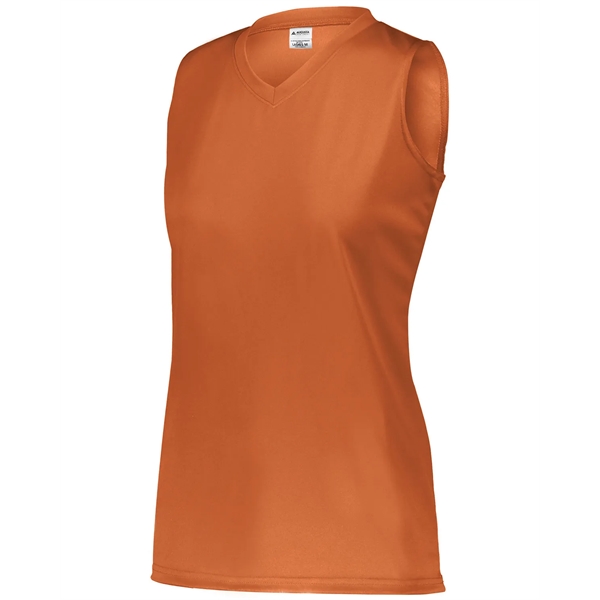 Augusta Sportswear Girls Sleeveless Wicking Attain Jersey - Augusta Sportswear Girls Sleeveless Wicking Attain Jersey - Image 10 of 17