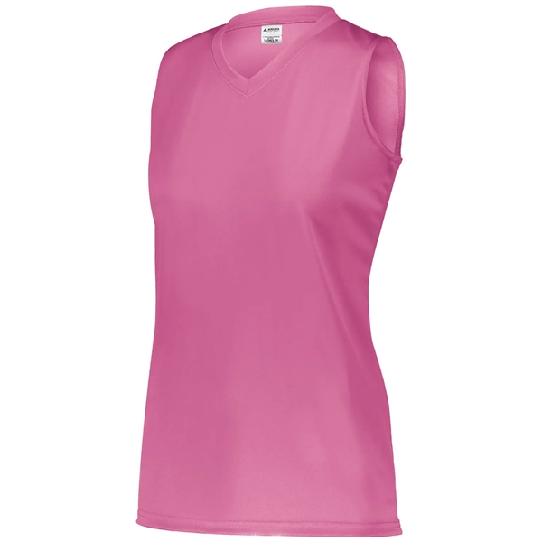 Augusta Sportswear Girls Sleeveless Wicking Attain Jersey - Augusta Sportswear Girls Sleeveless Wicking Attain Jersey - Image 17 of 17