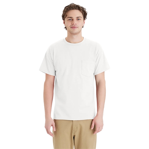 Hanes Unisex Essential Pocket T-Shirt - Hanes Unisex Essential Pocket T-Shirt - Image 2 of 17