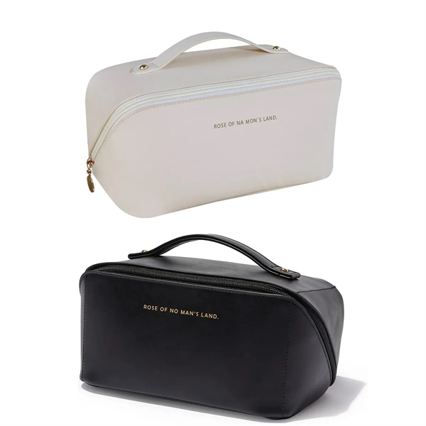 Custom Travel Large Capacity Cosmetic Make Up Bags Organizer - Custom Travel Large Capacity Cosmetic Make Up Bags Organizer - Image 1 of 4