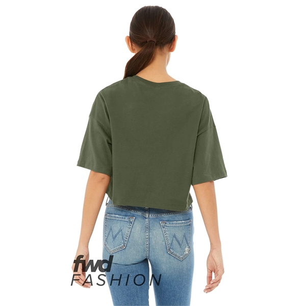 Bella + Canvas FWD Fashion Ladies' Jersey Cropped T-Shirt - Bella + Canvas FWD Fashion Ladies' Jersey Cropped T-Shirt - Image 12 of 25