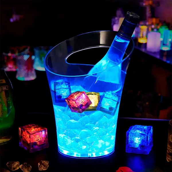Multi Color Light Up Led Drinks Ice Cubes for Bar Weeding - Multi Color Light Up Led Drinks Ice Cubes for Bar Weeding - Image 2 of 3