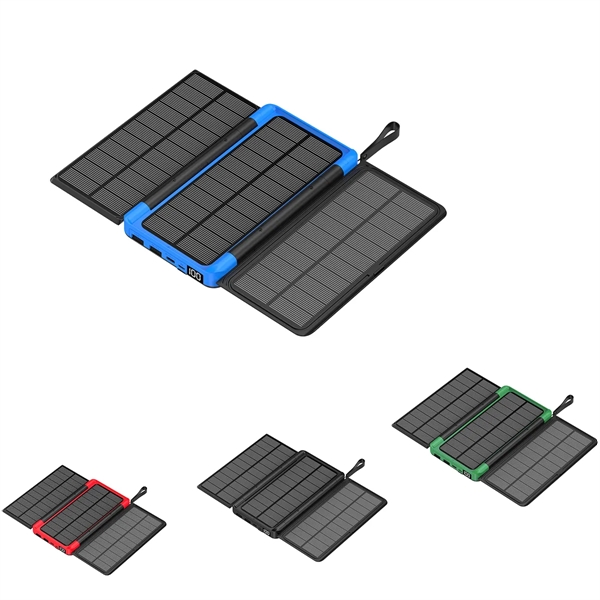 Custom Solar Power Bank Wirless Charger - Custom Solar Power Bank Wirless Charger - Image 1 of 1