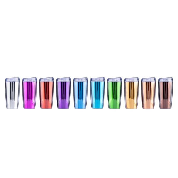 14 oz Ringo Metallic Tumbler - 14 oz Ringo Metallic Tumbler - Image 9 of 25