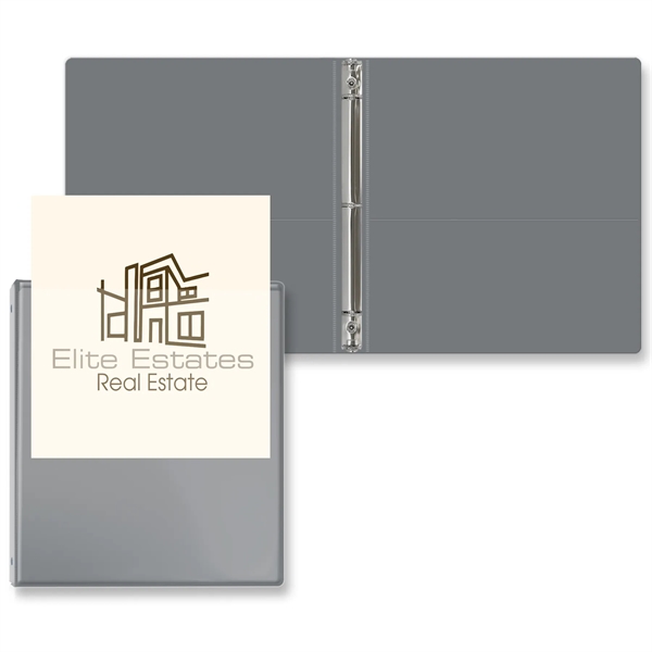 1/2" Overlay Round Ring Binder - 1/2" Overlay Round Ring Binder - Image 1 of 14