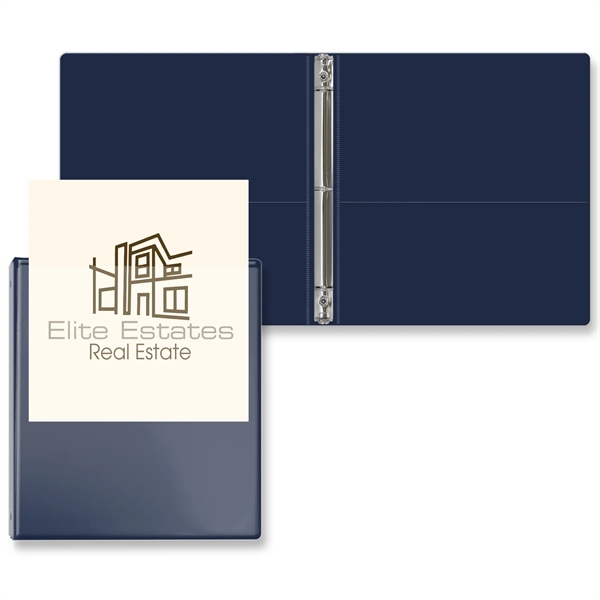 1/2" Overlay Round Ring Binder - 1/2" Overlay Round Ring Binder - Image 2 of 14