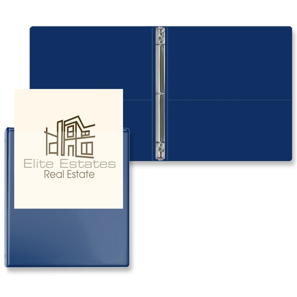 1/2" Overlay Round Ring Binder - 1/2" Overlay Round Ring Binder - Image 3 of 14