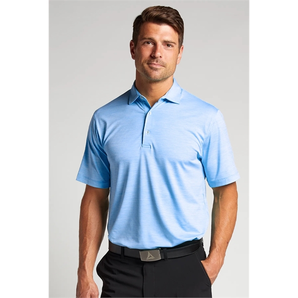 Carlton Striated Recycled Microfiber Polyester Polo - Carlton Striated Recycled Microfiber Polyester Polo - Image 0 of 1