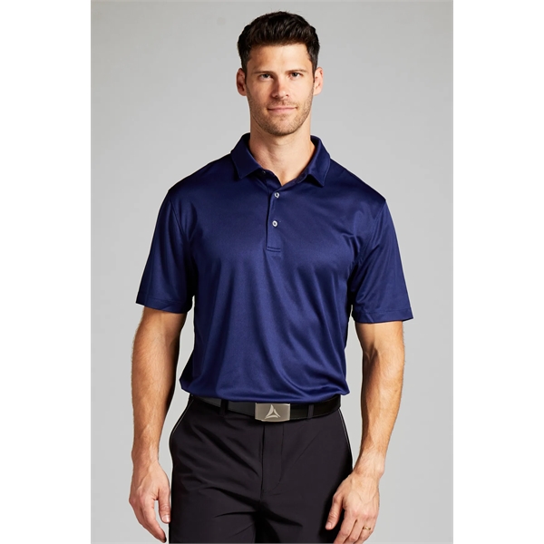 Charles Recycled Polyester Spandex Solid Short Sleeve Polo - Charles Recycled Polyester Spandex Solid Short Sleeve Polo - Image 9 of 12