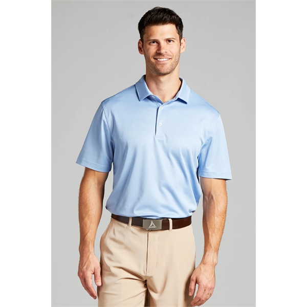 Charles Recycled Polyester Spandex Solid Short Sleeve Polo - Charles Recycled Polyester Spandex Solid Short Sleeve Polo - Image 2 of 12