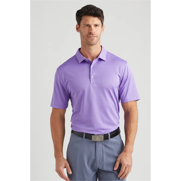 Charles Recycled Polyester Spandex Solid Short Sleeve Polo - Charles Recycled Polyester Spandex Solid Short Sleeve Polo - Image 1 of 12