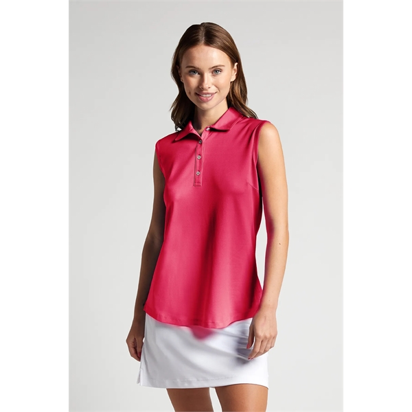 Gigi Solid Sleeveless Polo - Gigi Solid Sleeveless Polo - Image 5 of 5