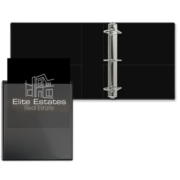2 1/2" Overlay Angle D Ring Binder - 2 1/2" Overlay Angle D Ring Binder - Image 2 of 14