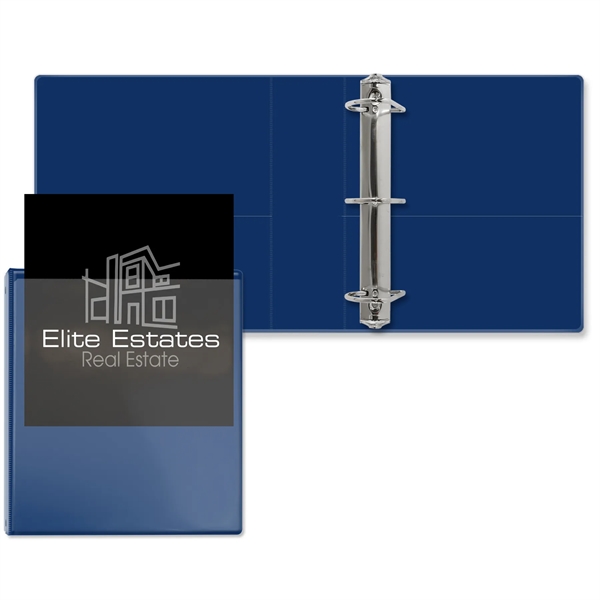 2 1/2" Overlay Angle D Ring Binder - 2 1/2" Overlay Angle D Ring Binder - Image 3 of 14